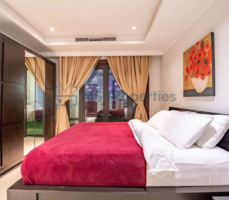 Bills Included | 2BR Furnished | Balcony Overlooking Marina