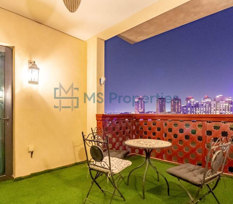 Bills Included | 2BR Furnished | Balcony Overlooking Marina