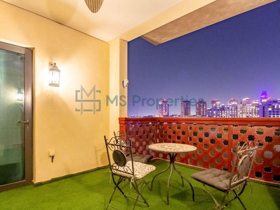 Bills Included | 2BR Furnished | Balcony Overlooking Marina