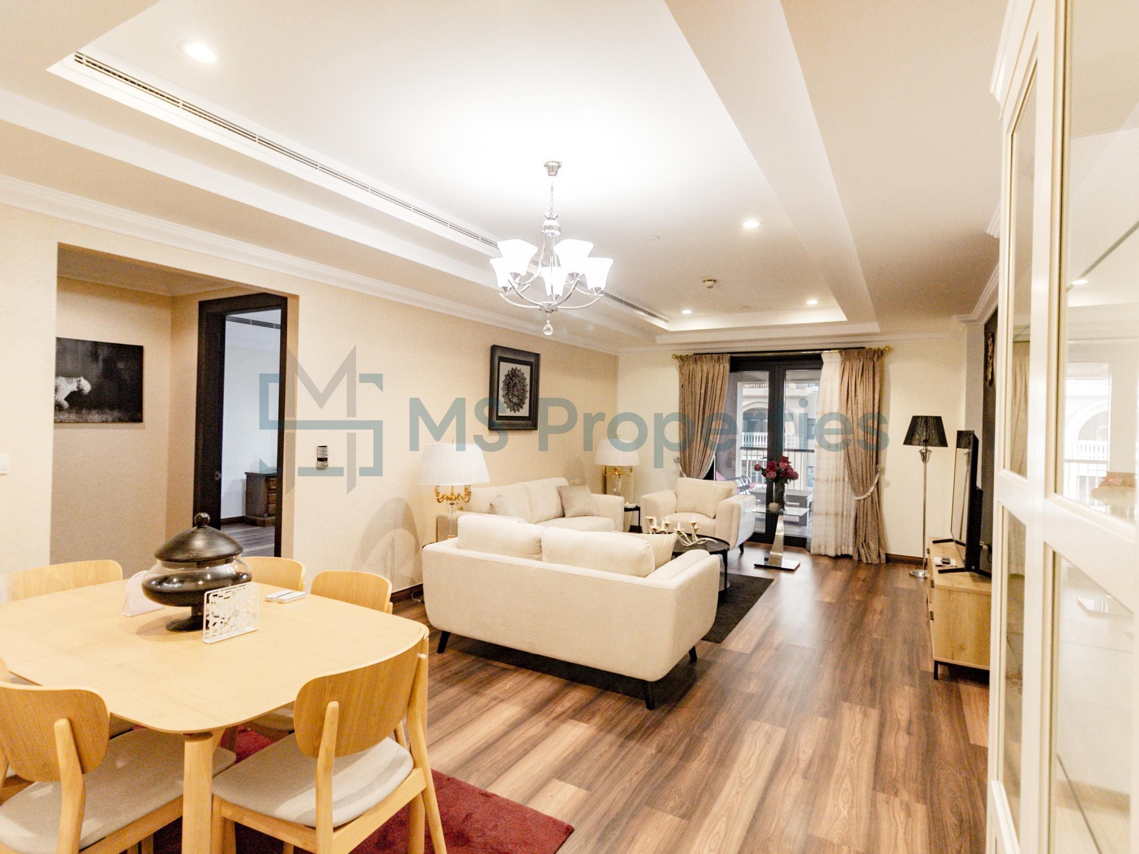 Lovely 1BHK Apartment with Balcony in Prime Area