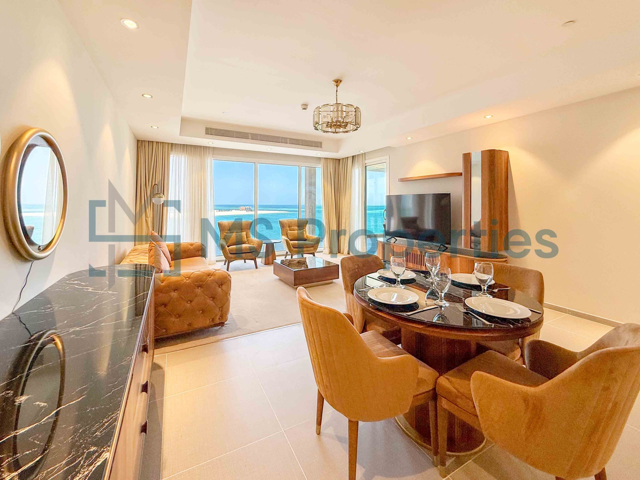 Pristine | 1BHK w/ Balcony Sea View | Bills Included