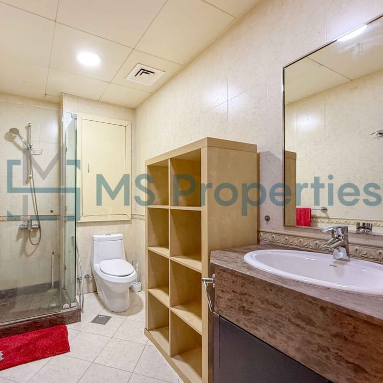 Charming Studio Furnished | Perfect Balcony Marina View