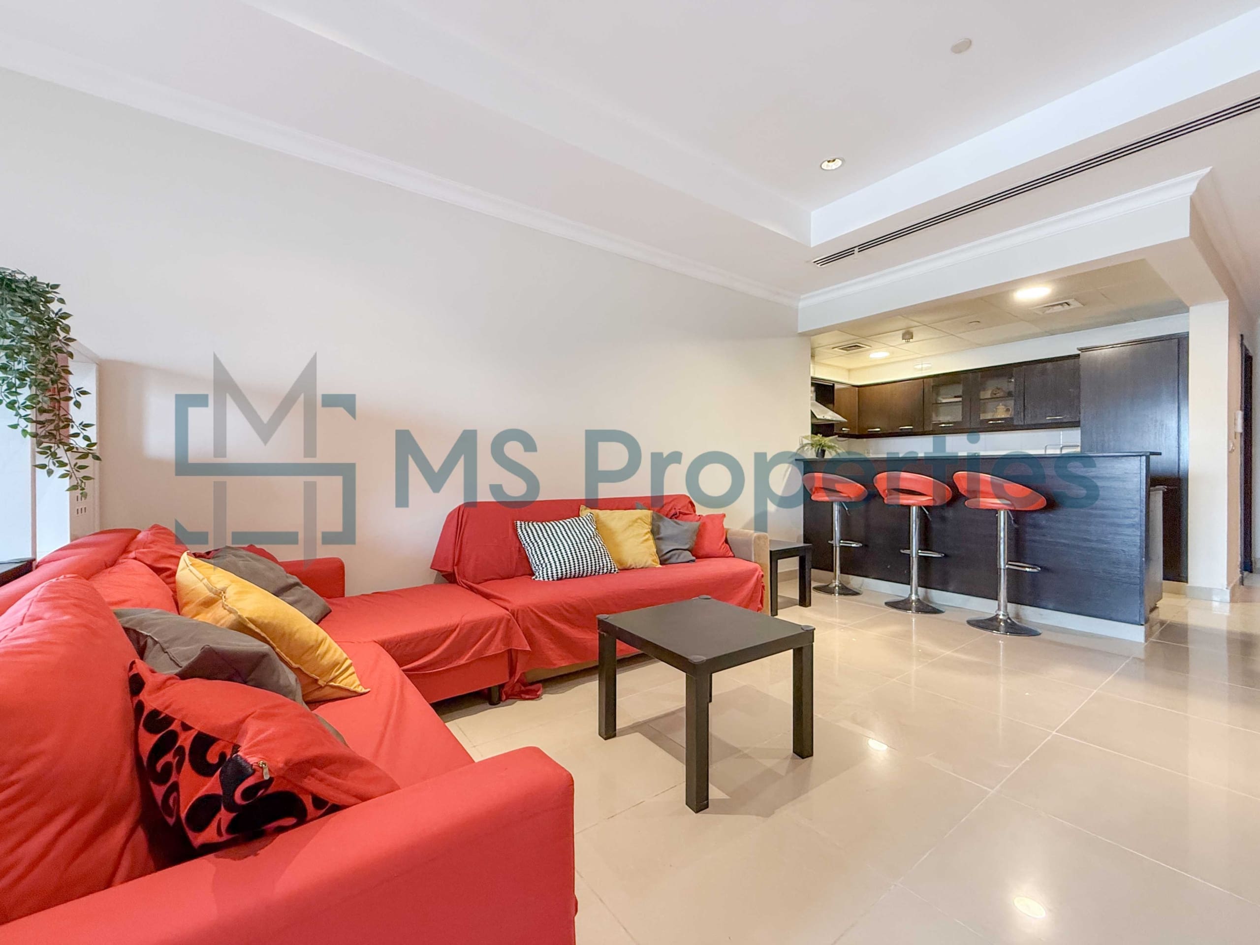 Charming Studio Furnished | Perfect Balcony Marina View