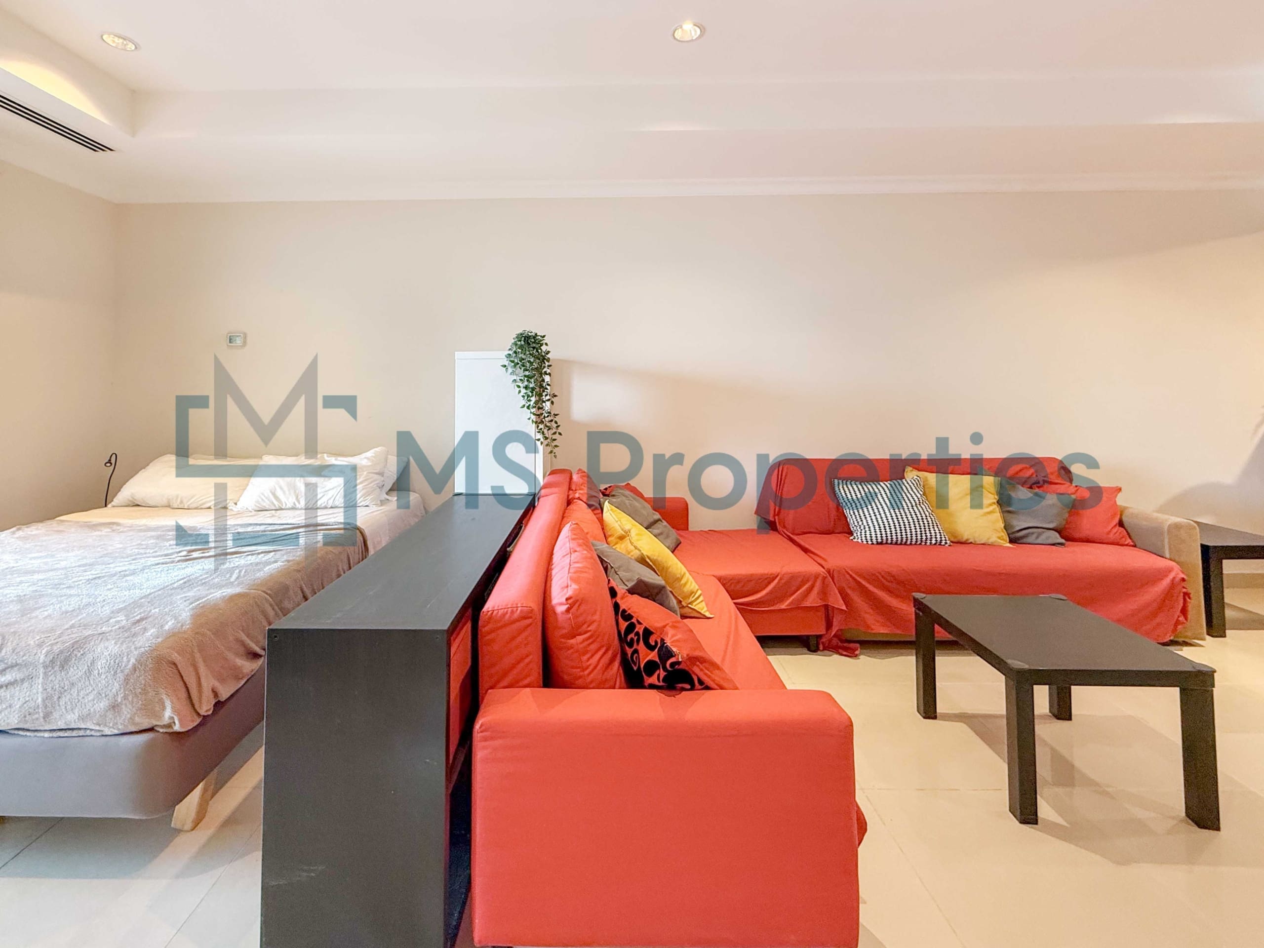 Charming Studio Furnished | Perfect Balcony Marina View