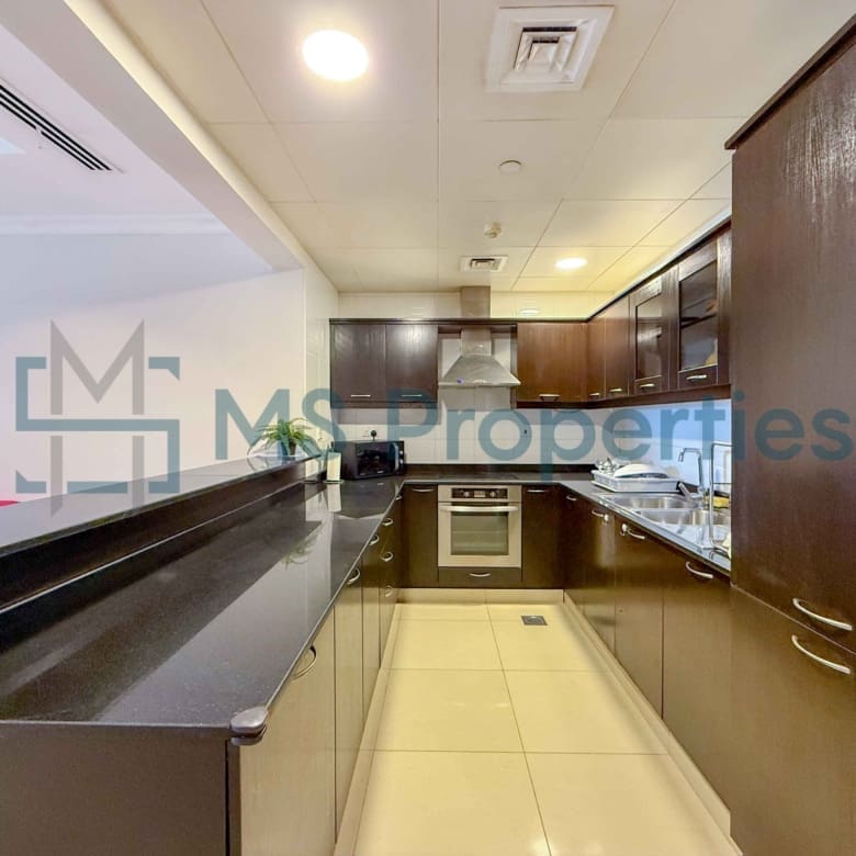 Charming Studio Furnished | Perfect Balcony Marina View