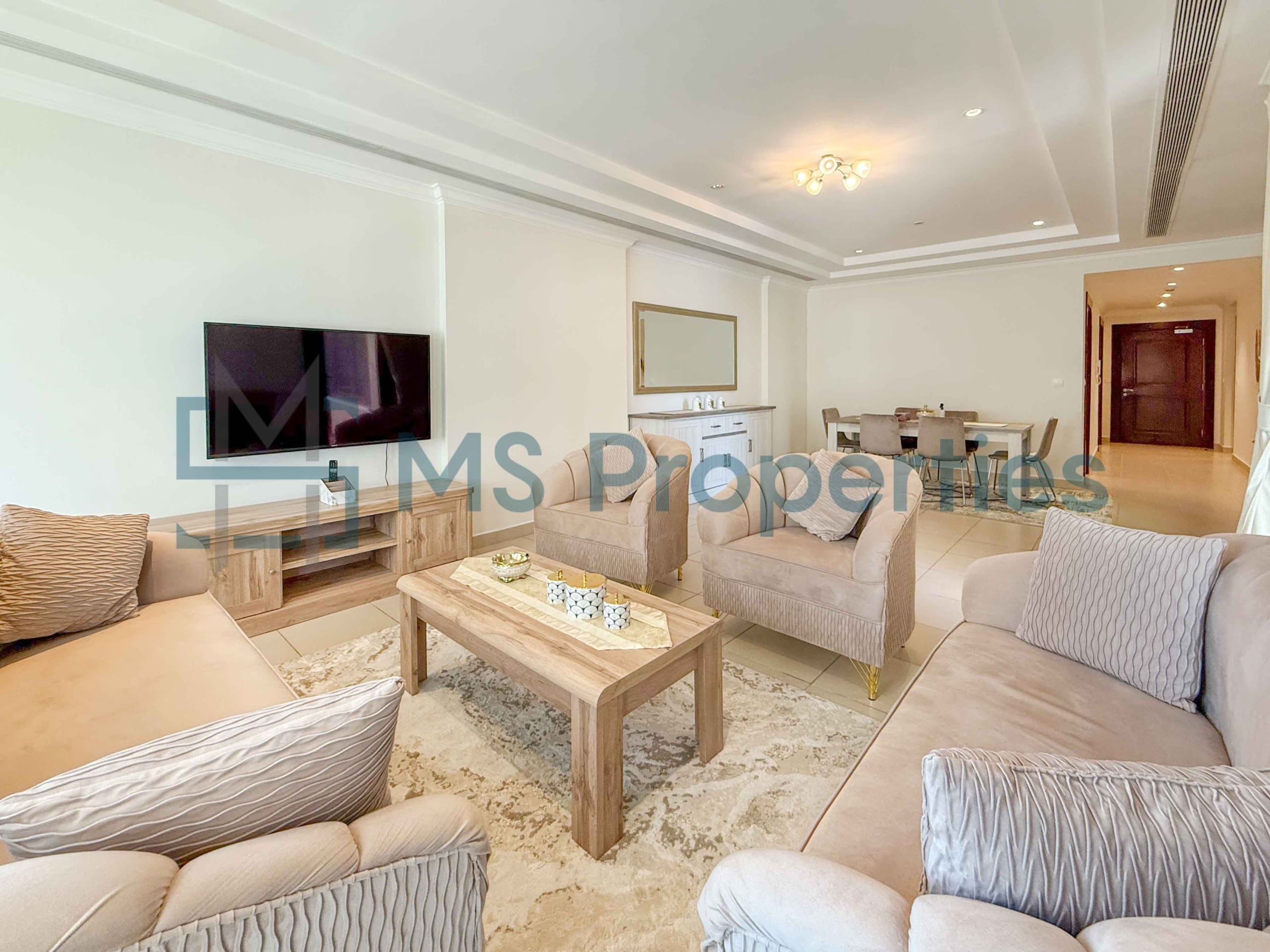 Premium 1BHK + Office Furnished w/ Perfect Balcony