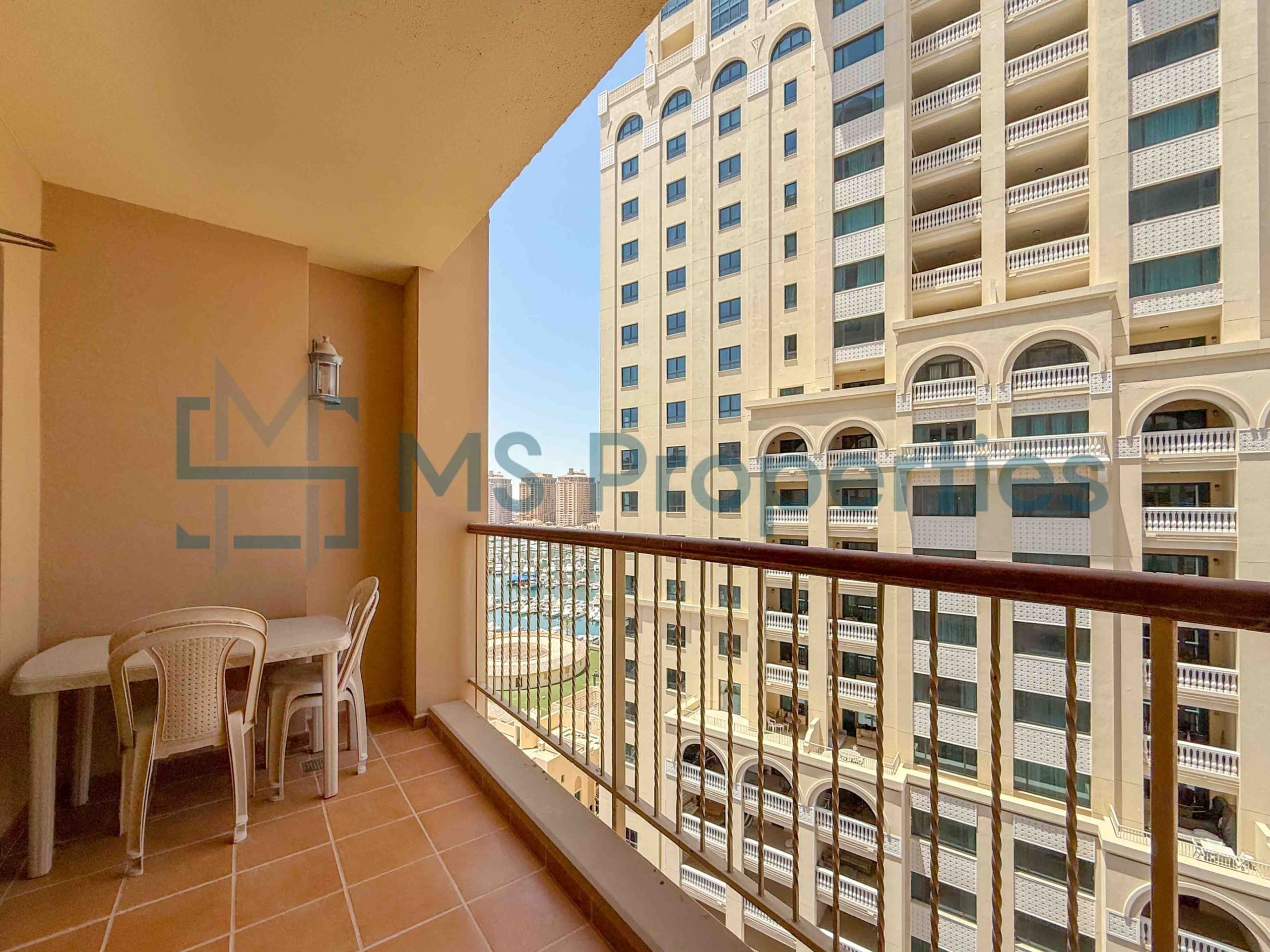 Premium 1BHK + Office Furnished w/ Perfect Balcony