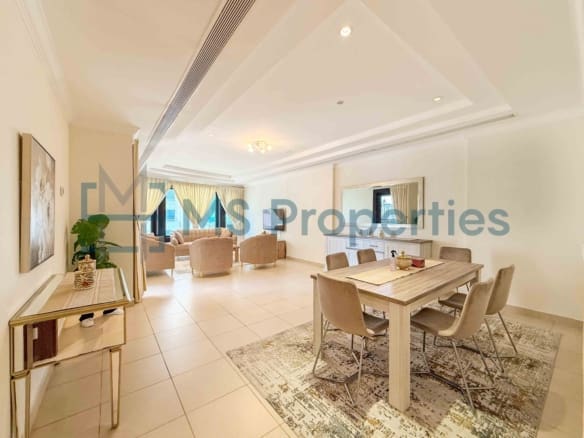 Premium 1BHK + Office Furnished w/ Perfect Balcony