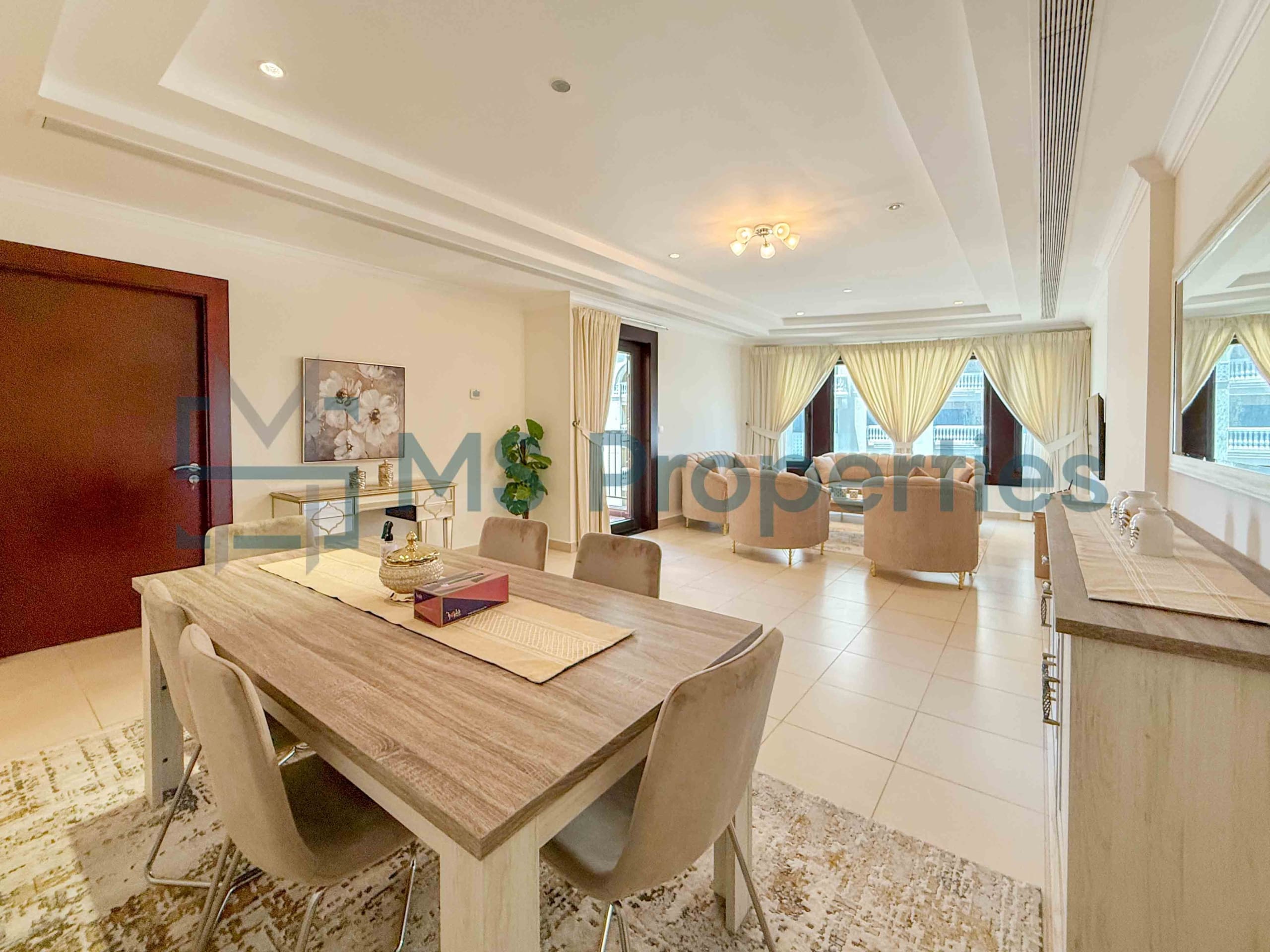 Premium 1BHK + Office Furnished w/ Perfect Balcony
