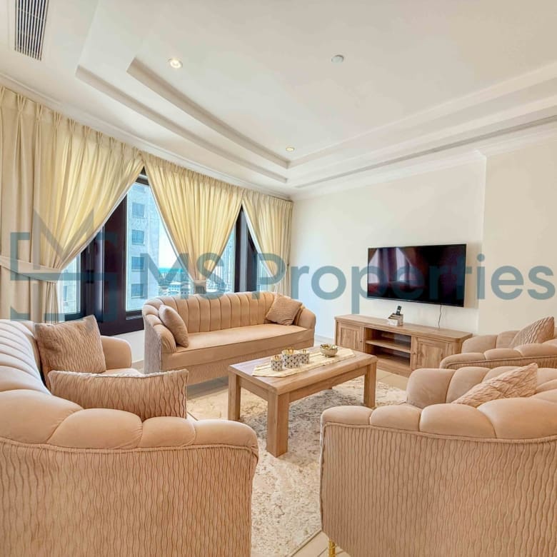 Premium 1BHK + Office Furnished w/ Perfect Balcony