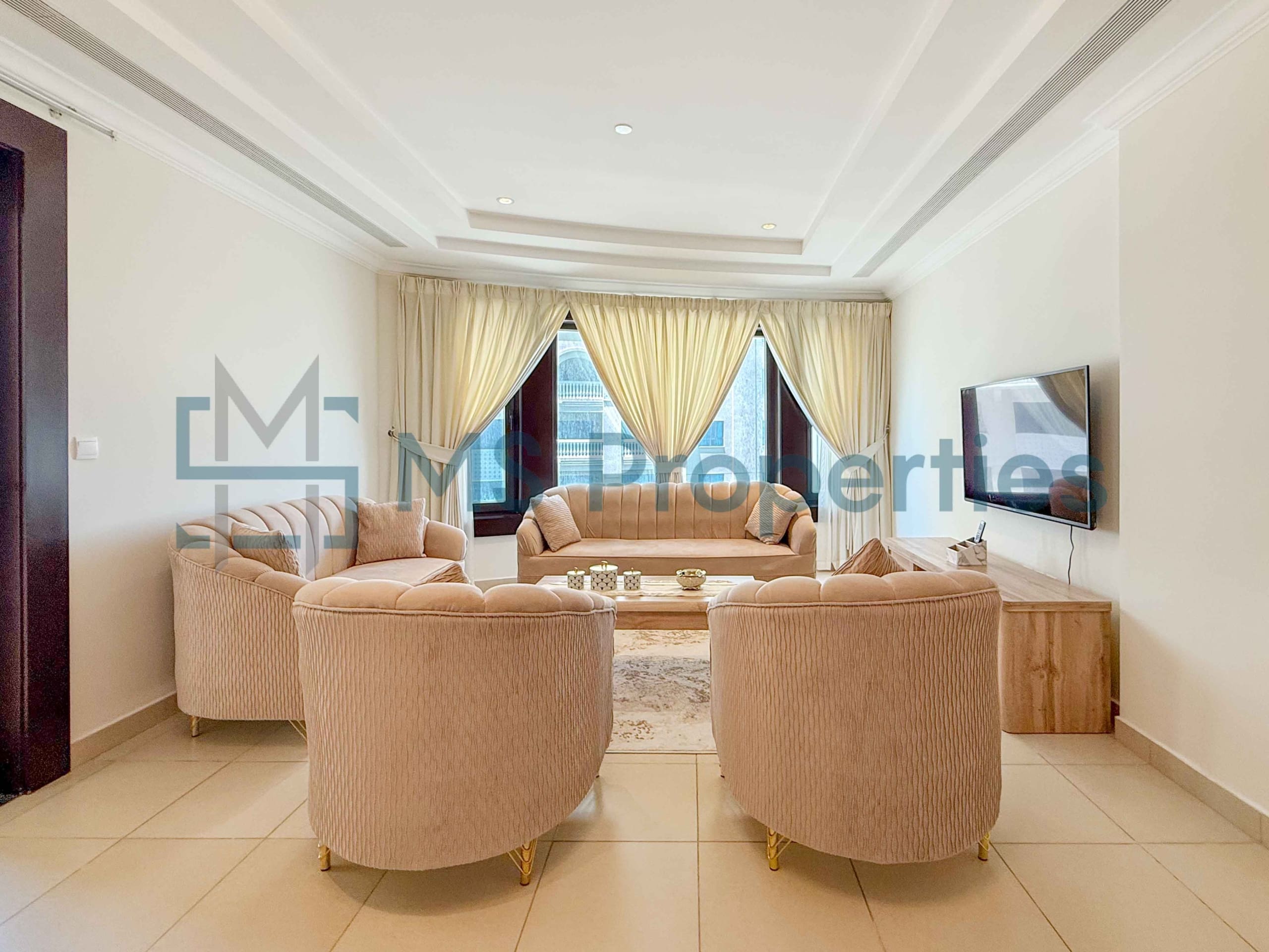 Premium 1BHK + Office Furnished w/ Perfect Balcony