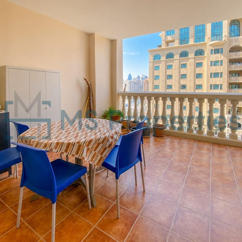 Amazing 2BHK Furnished | Huge Balcony | Sea View