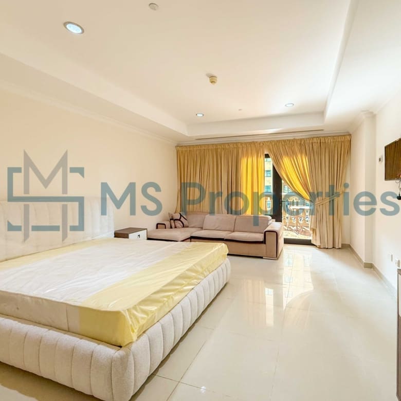 Stylish 1 BHK + Storage Furnished | with Perfect Balcony