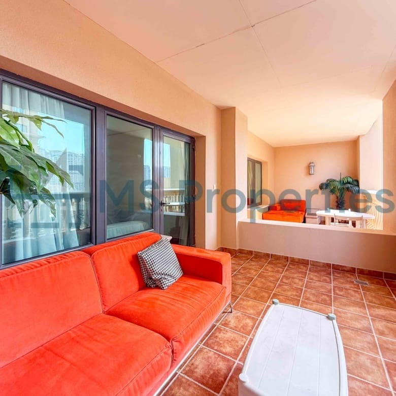 Stylish 1 BHK + Storage Furnished | with Perfect Balcony