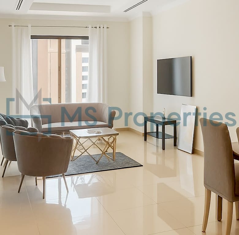 Lowest Rate 1BHK Flat in the Heart of The Pearl