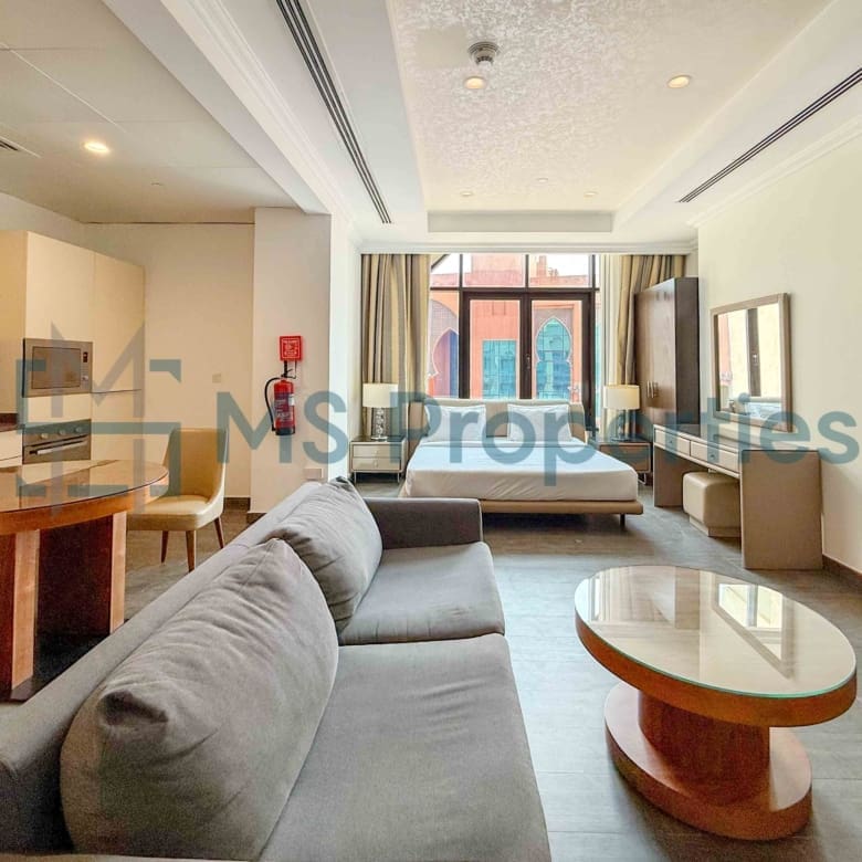 Stunning Studio Furnished with Balcony | Bills Included