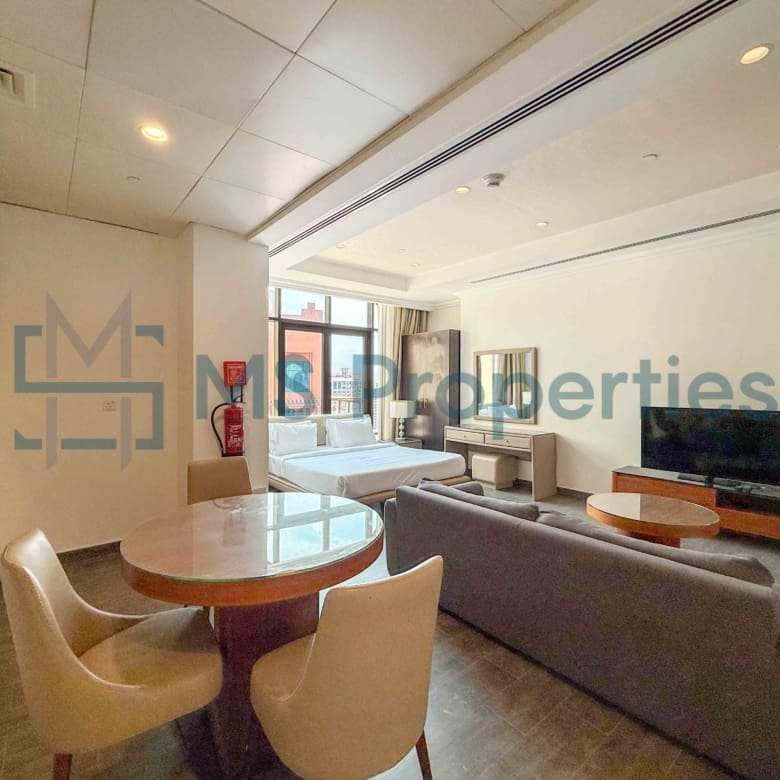 Stunning Studio Furnished with Balcony | Bills Included