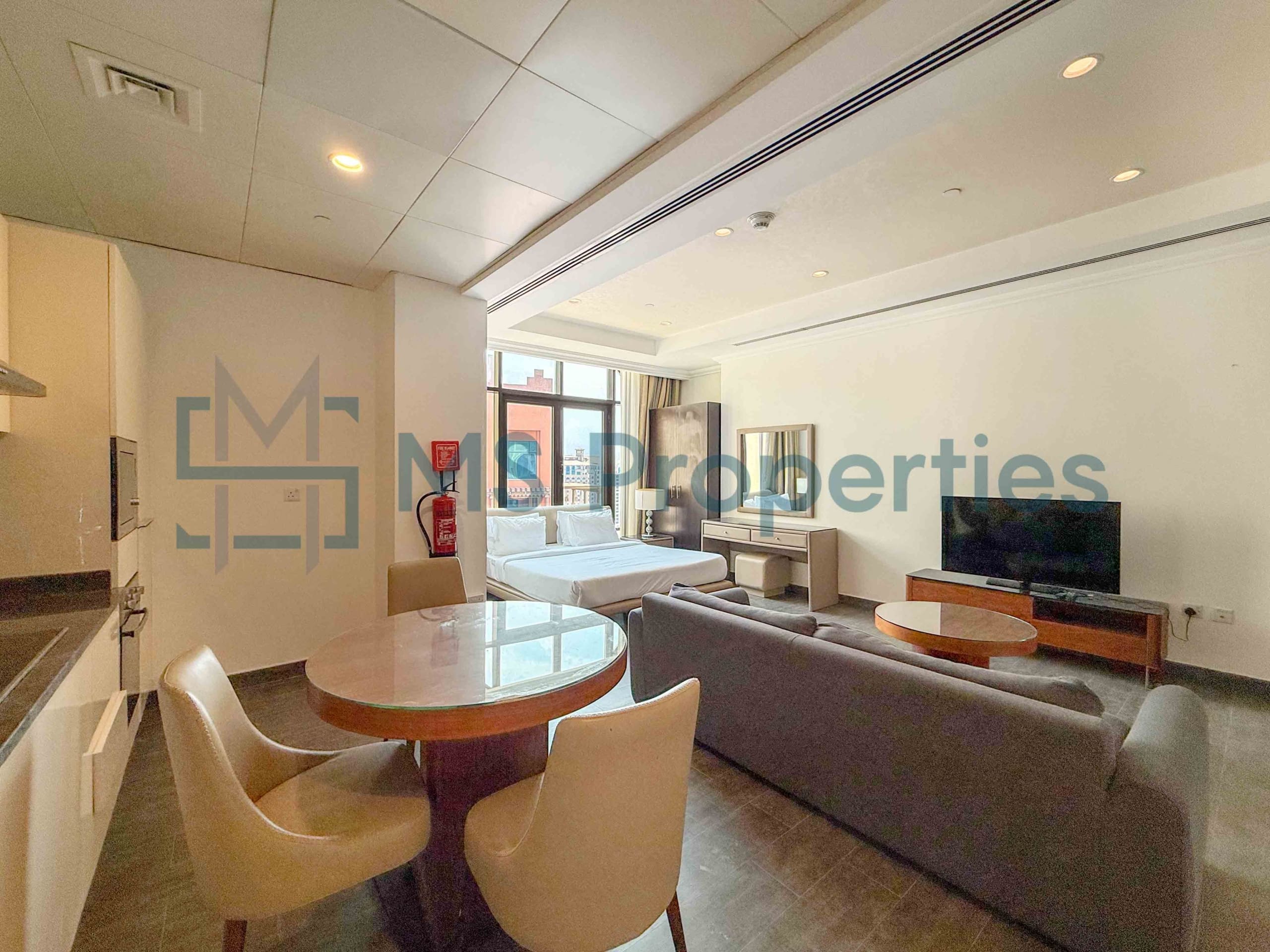 Stunning Studio Furnished with Balcony | Bills Included