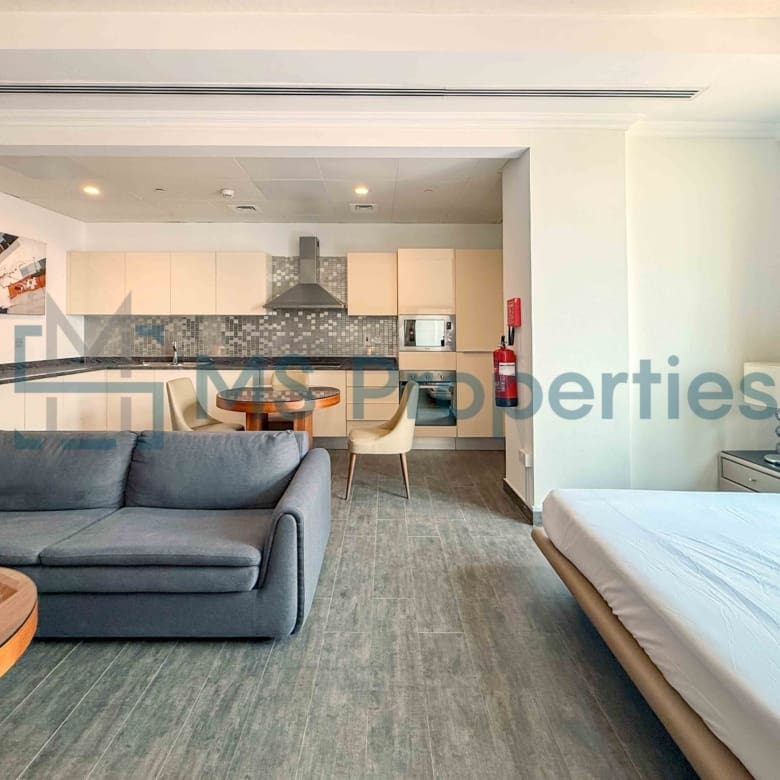 Stunning Studio Furnished with Balcony | Bills Included