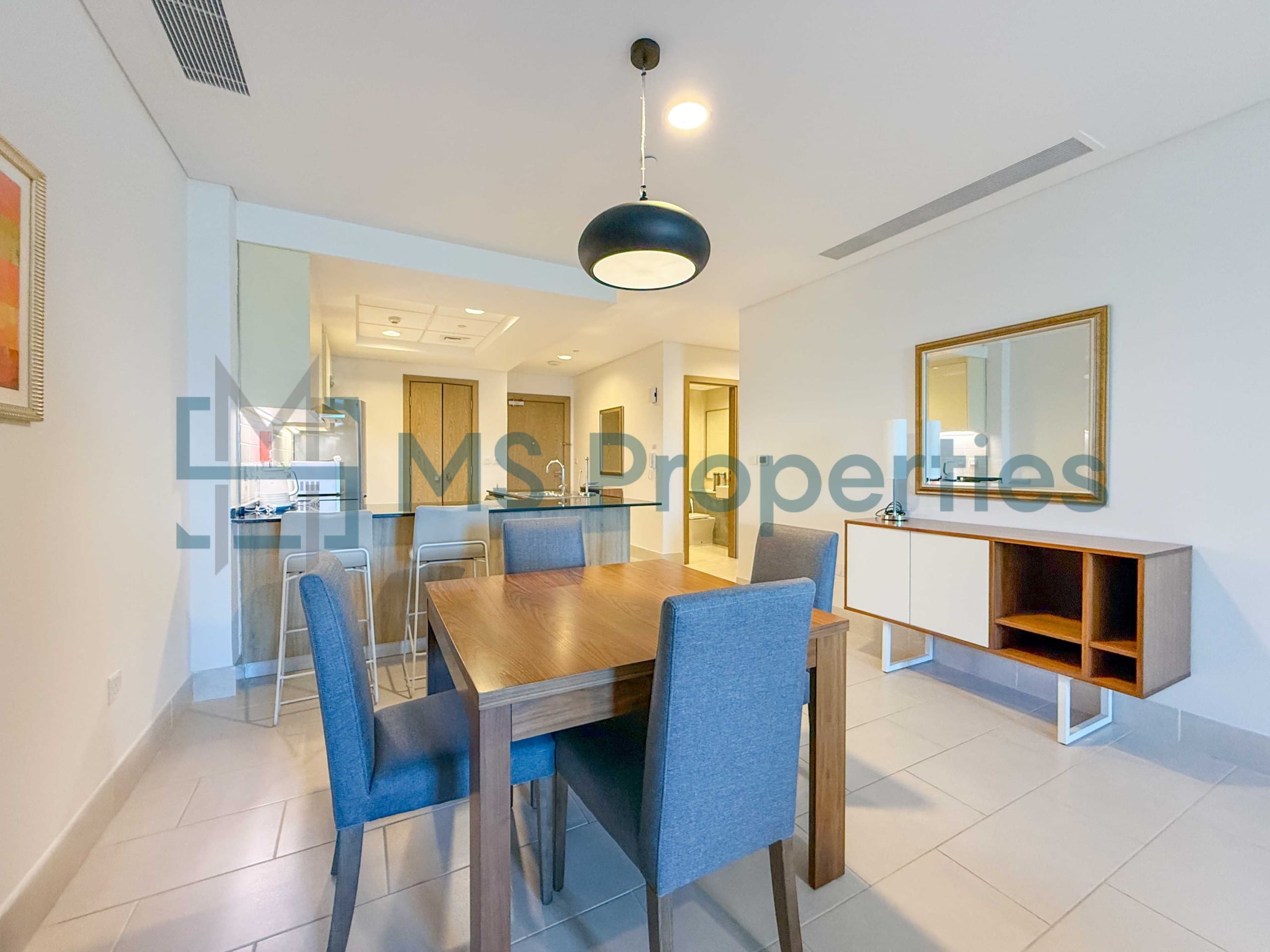 Pristine 1BHK + Office w/ Balcony | Bills Included