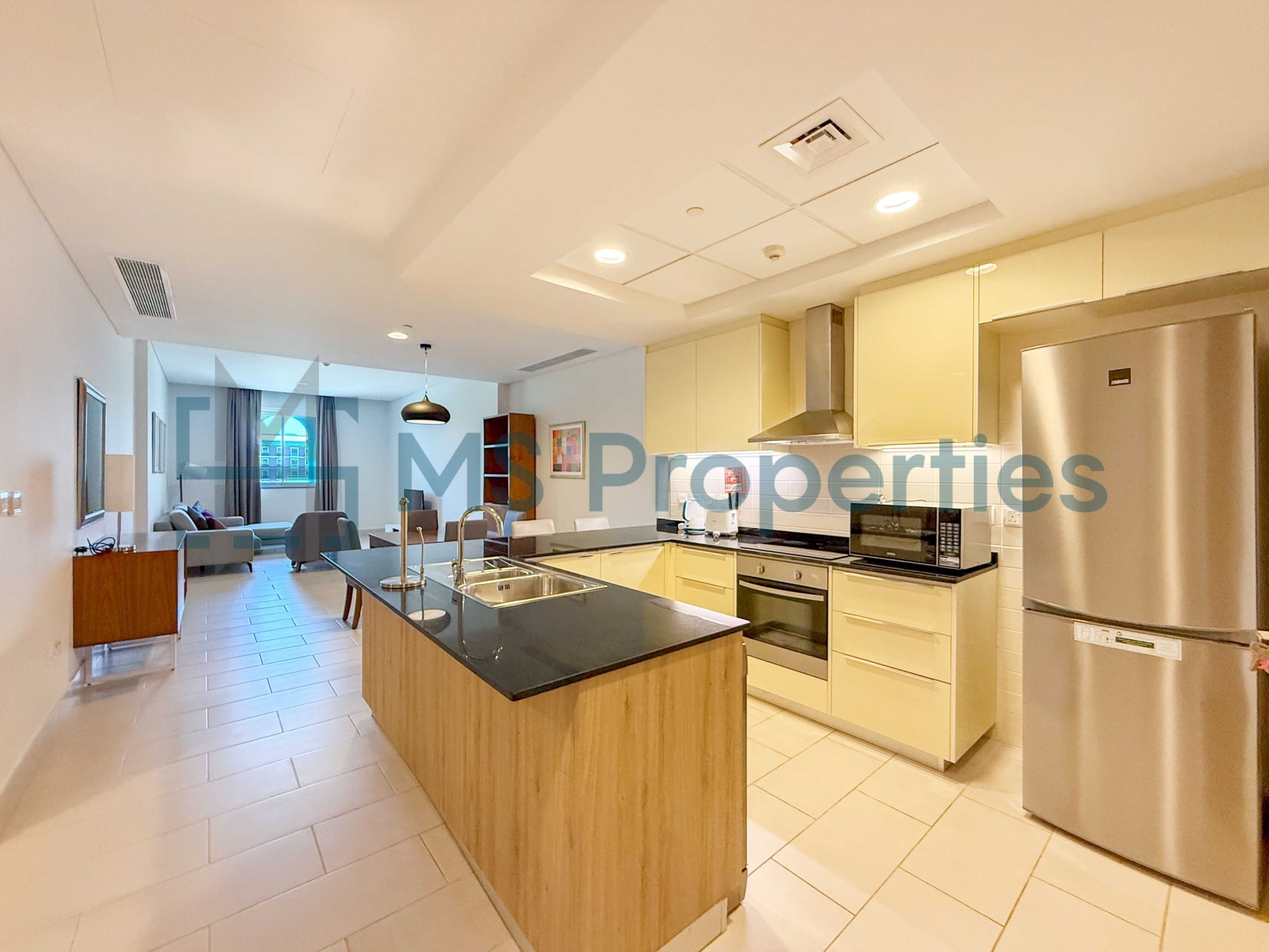 Pristine 1BHK + Office w/ Balcony | Bills Included