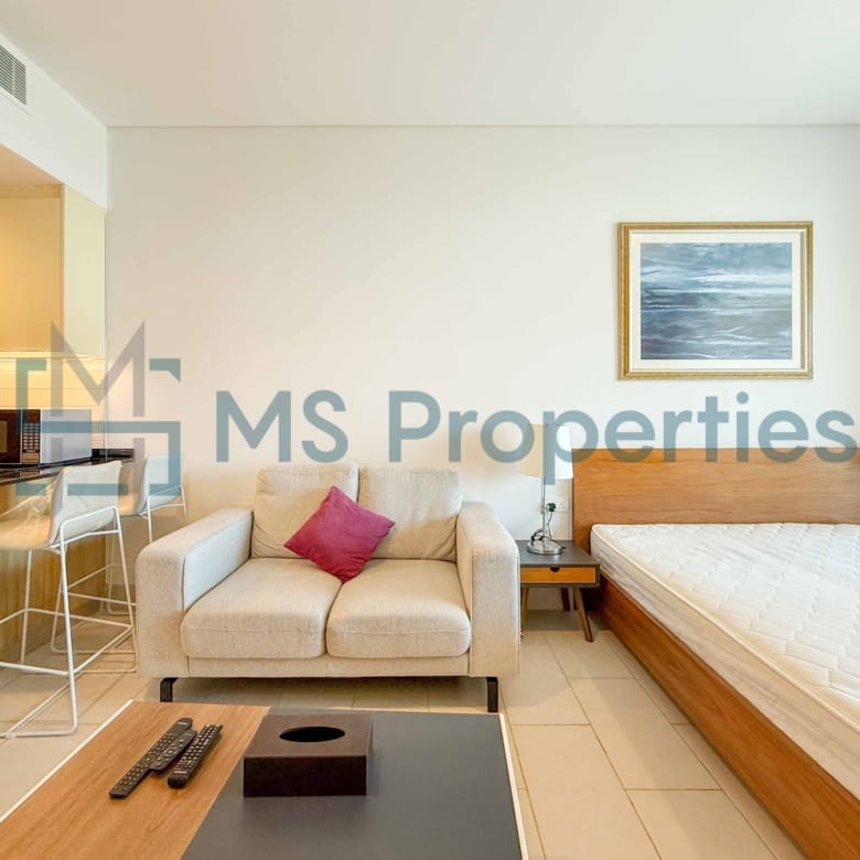 Cozy Furnished Studio+Balcony | City View | Bills Included