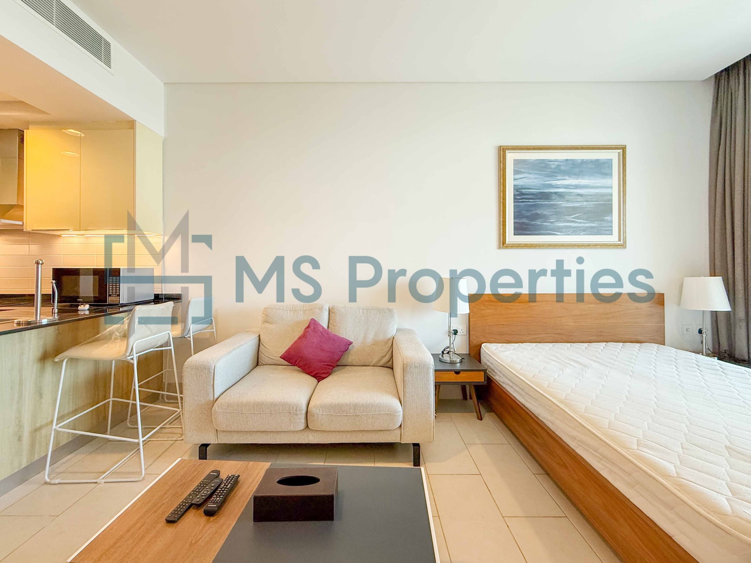 Cozy Furnished Studio+Balcony | City View | Bills Included