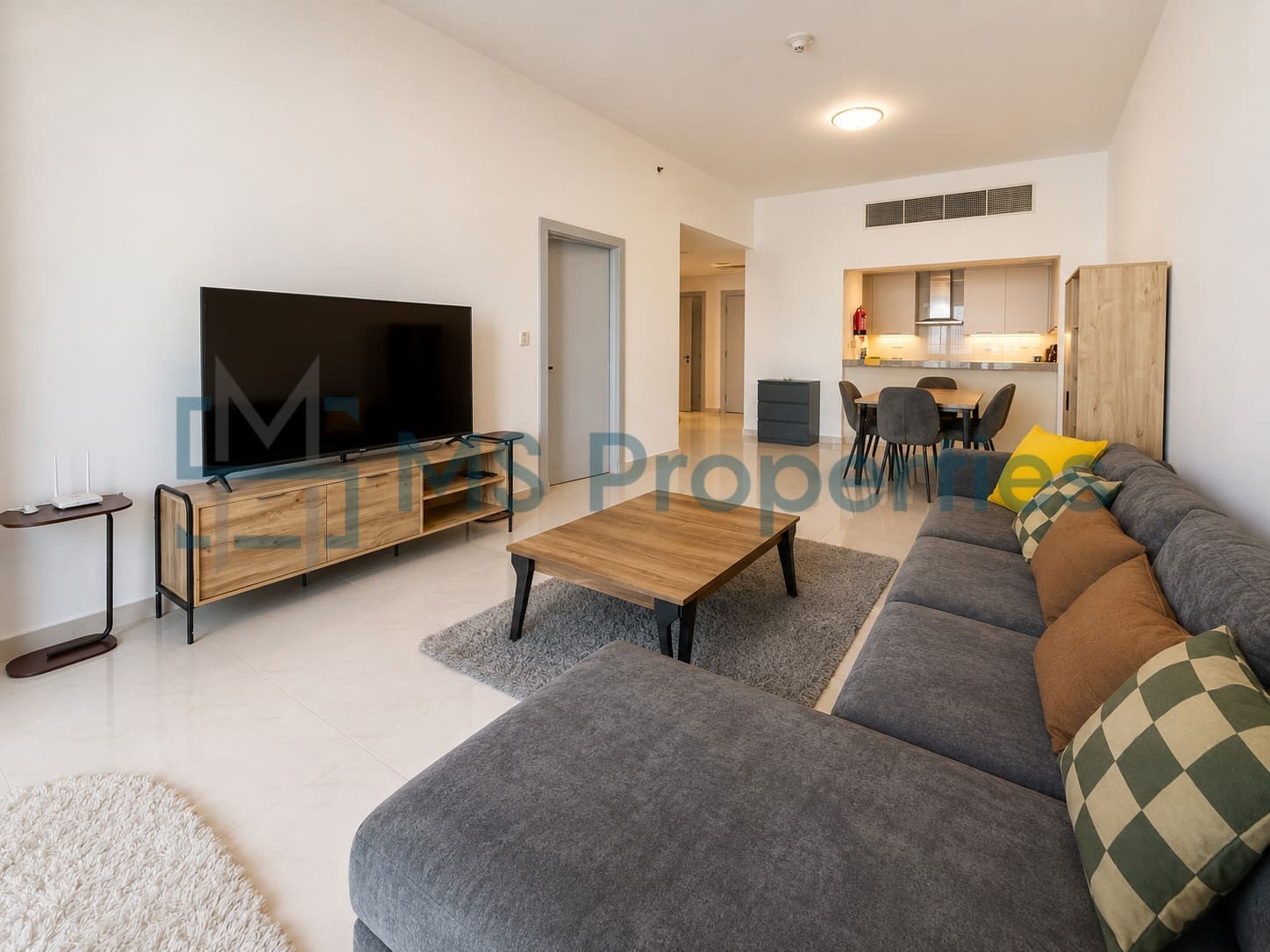 Bright and Clean 1BHK with Balcony Amazing Marina View