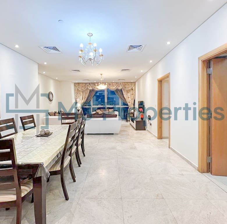 Elegant Furnished 2BHK | Sea View | Access Pool+Gym