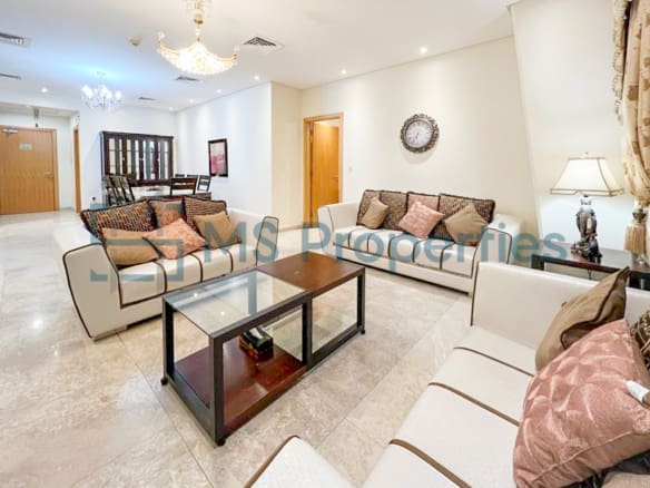 Elegant Furnished 2BHK | Sea View | Access Pool+Gym