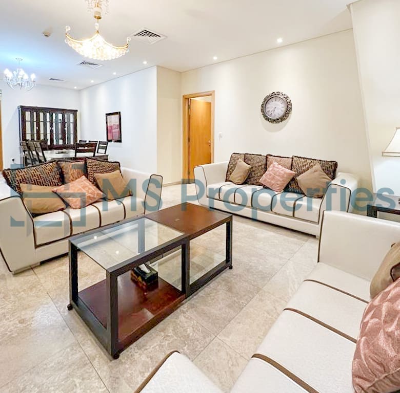 Elegant Furnished 2BHK | Sea View | Access Pool+Gym