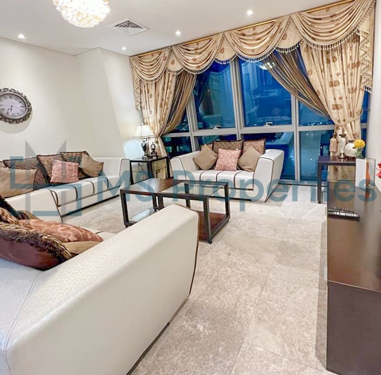 Elegant Furnished 2BHK | Sea View | Access Pool+Gym